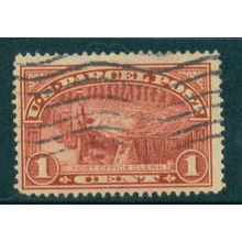 Used Q1 1c Post Office Fine NA0921