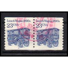 Used 2464a 23c Lunch Wagon Very Fine CNP Left 3 PA1164