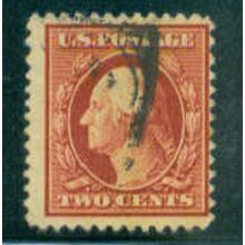 Used 375 2c George Washington Barely Clears A08170