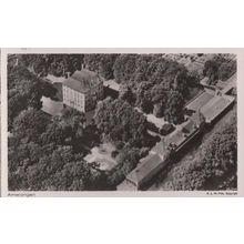 Amerongen Aerial Real Photo Dutch Holland Postcard