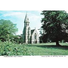 Framlingham Pigot Church Norfolk Village Womens Institute Rare Postcard