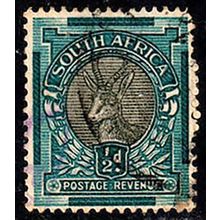 South Africa 1926 Animal 1/2d Used. Stamp