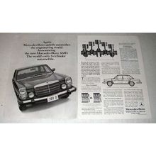 1975 Mercedes-Benz 300D Car Ad - Astonishes