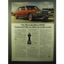 1975 Mercedes-Benz 450SE Ad - Like No Other Car