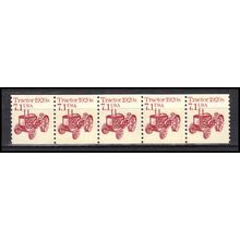 2127 7.1c Tractor Fine MNH Dry Gum PNC 1/5 X0693