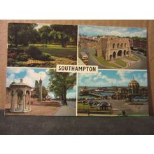 multiview, SOUTHAMPTON. HAMPSHIRE used postcard . 1971 pm PLC2799 =