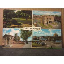 multiview, SOUTHAMPTON. HAMPSHIRE used postcard . 1971 pm PLC2799 /