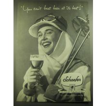 1946 Schaefer Beer Advertisement - You can't beat