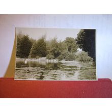 THE MILL POND, CHANTRY, STOORINGTON, SUSSEX , unused vintage postcard RP =