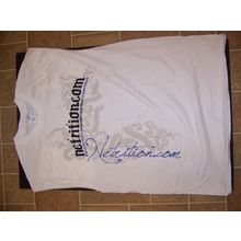 NETRITION.COM T SHIRT NETRITION WHITE MEDIUM GILDAN
