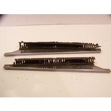 1959 PLYMOUTH SUBURBAN REAR DOOR TAIL GATE GLASS TRIM WAGON BELVEDERE FURY OEM