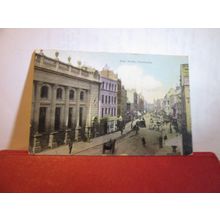 HIGH STREET, CHELTENHAM, GLOUCESTERSHIRE used antique postcard 1906 pm =