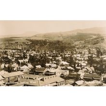 Maritzburg Looking West South Africa Real Photo Aerial Postcard