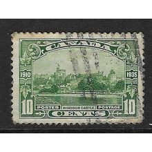 CANADA 1935 SILVER JUBILEE 10c WINDSOR CASTLE USED SG339