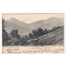 The Brecon Brecknock Beacons 1903 Tuck Early Undivided Back Postcard Wales