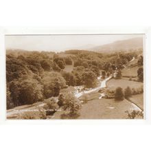 The Loggerheads and Ruthin Road Postcard RP Denbighshire Wales