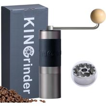 Famous KOL Recommended】Kingrinder K2 Manual Hand Coffee Grinder with Straight H