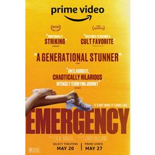 Emergency (2022)_1 Movie Film Poster Canvas iconic design