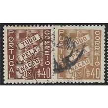 1935/1937 Michel 587 - fine used (o) - 2 colours