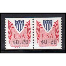 CVP32 20c Shield Very Fine MNH LGG CNP Left A11 PA5123