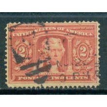 Used 324 2c Thomas Jefferson Barely Clears C2510