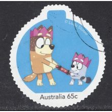 AUSTRALIA: 2024, MERRY CHRISTMAS BLUEY, USED SELF-ADHESIVE MY STAMP. 114