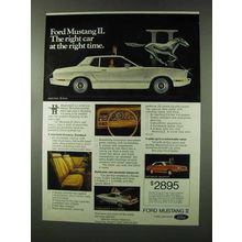 1973 Ford Mustang II Ghia, Two-Door Hardtop & 2+2 Ad