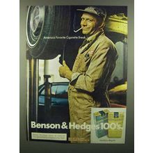 1974 Benson & Hedges Cigarettes Ad - Favorite Break