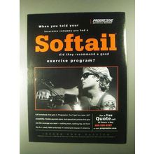 2000 Progressive Motorcycle Insurance Ad - A Softail