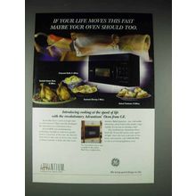 2000 GE Advantium Oven Ad - Life Moves This Fast