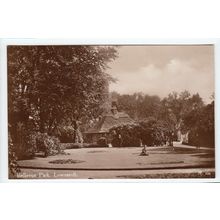 Bellevue Park Lowestoft Postcard RP Suffolk 156
