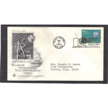 FDC Art Craft 141 5c Telecommunication (Cachet-Typed/A) CV39257