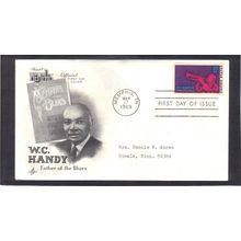 FDC Art Craft 1372 6c William C. Handy (Cachet-Typed/A) CV41502