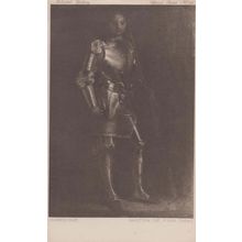 Giorgione Gaston De Foix Antique Painting National Gallery London Old Postcard