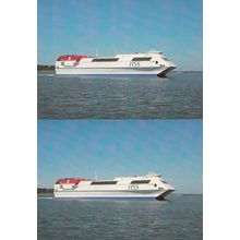 Stena Lines HSS Discovery Ferry Ship 2x Postcard s