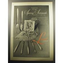 1957 Lunt Sterling Silverware Advertisement - Starfire, Carillon