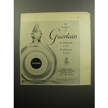 1957 Guerlain Shalimar Cologne Advertisement - The Colognes of Guerlain