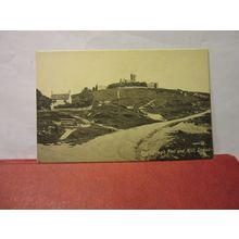 RODBOROUGH FORT & HILL, STROUD, GLOUCESTERSHIRE antique postcard by Boots. =