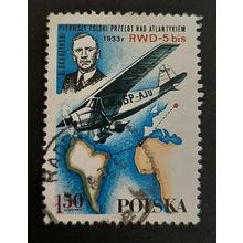 Poland: 1978 - Development of Air Traffic - 1.50 zł RWD-5 bis, Skarzynski - Used