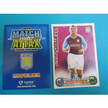 Steve Sidwell - Aston Villa - Match Attax 2008/09 Football Card
