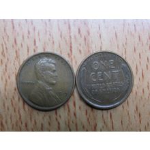 1919 USA 1 Cent Lincoln Wheat Coin