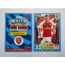 31. Mesut Ozil - FOIL - Arsenal - Match Attax 2017/18 Football Card EF1