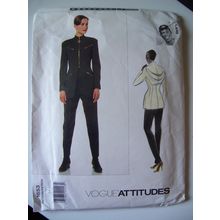 Rare Vintage Vogue Designer sewing pattern 1653 by Byron Lars, sew in label incl