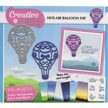 Creative Dies. Hot Air Balloon Die. Die Cutting Cardmaking Scrapbooking Crafts