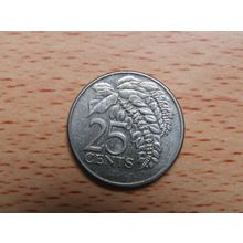 Trinidad & Tobago 2005 25 Cents Coin