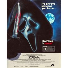 The Scream 2022 21 Poster Canvas Movie Film Print A0 A1 A2 A3 A4 A5 A6 Art Wall