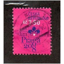 CZR 2006 7.50kc 'PRAGUE 2008 STAMP EXPO' FINE USED (EBID30-768)