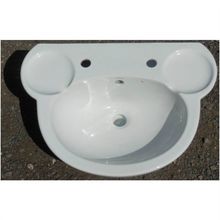 Armitage Shanks Disney 53cm 2TH Basin and semi-pedestal in WHITE