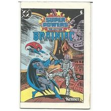 SUPER POWERS COLLECTION ' BRAINIAC' mini comic ( 1985)