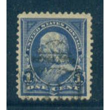Used 264 1c Benjamin Franklin Fine Plus M02764